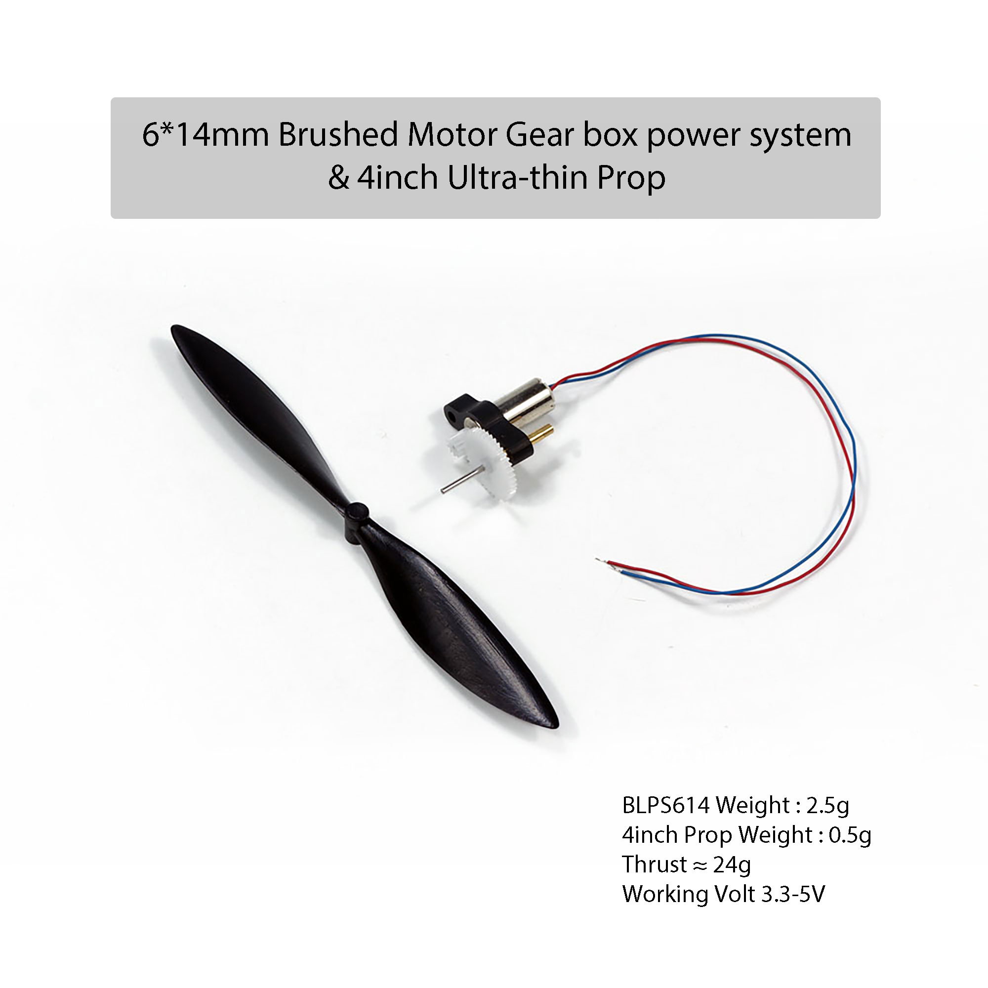 AEORC 6x14 Brushed Motor Combo - Brushless Motor Thrust Test Stand 评论和价格