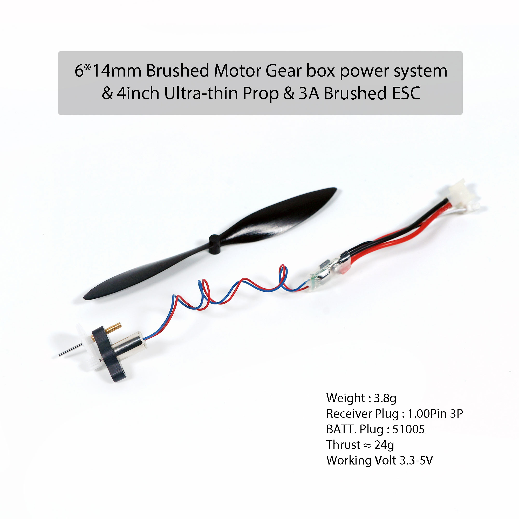 AEORC 6x14 Brushed Motor Combo - Brushless Motor Thrust Test Stand 评论和价格